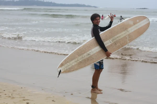 Vk surf board @ beach Sri Lanka